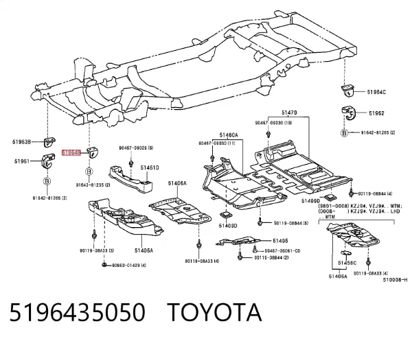  5196435050 Toyota