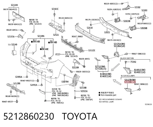  5212860230 Toyota