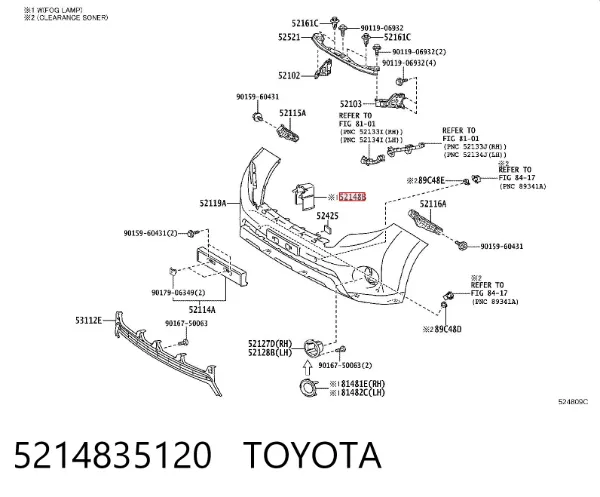  5214835120 Toyota
