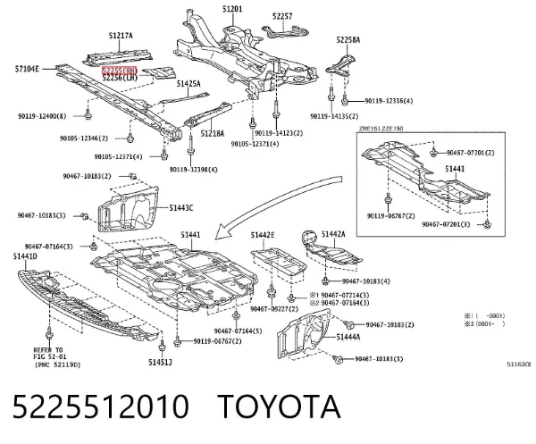 5225512010 Toyota