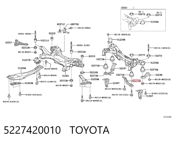  5227420010 Toyota