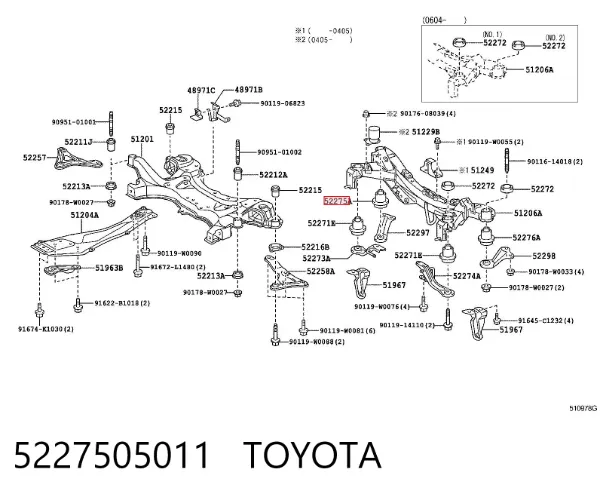  5227505011 Toyota