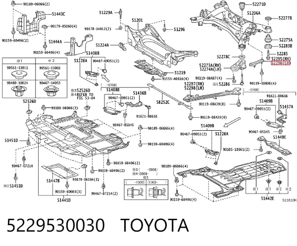  5229530030 Toyota