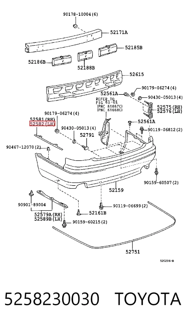  5258230030 Toyota
