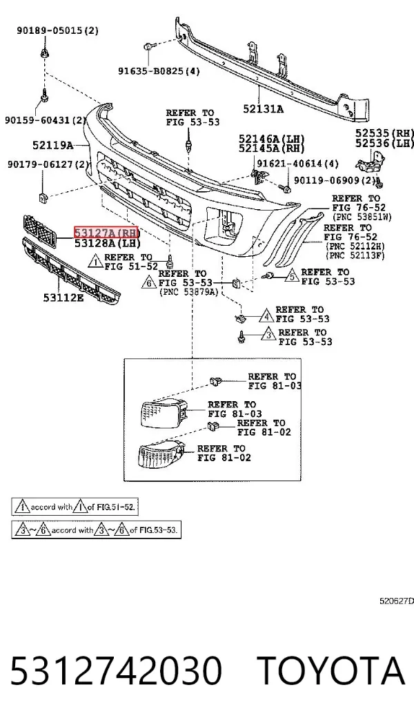  5312742030 Toyota
