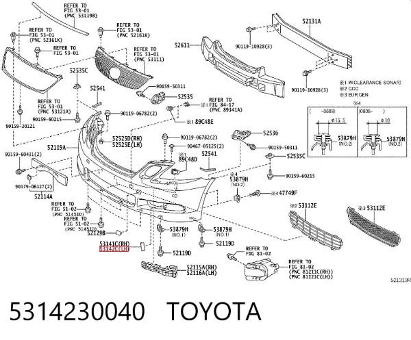  5314230040 Toyota