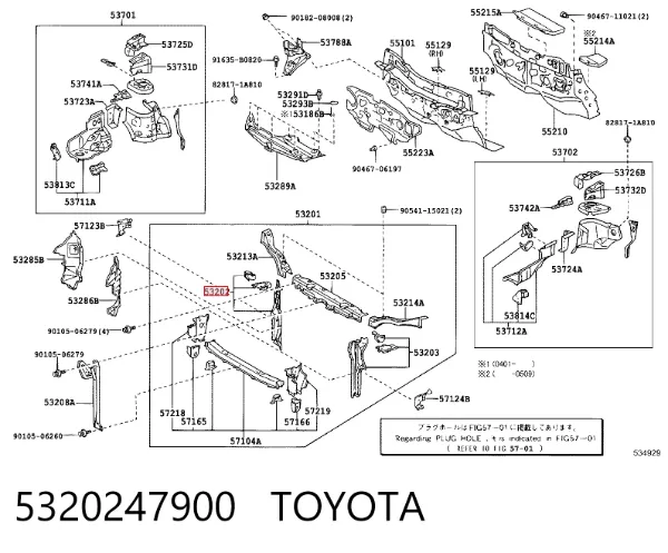  5320247900 Toyota