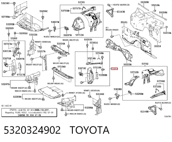  5320324902 Toyota