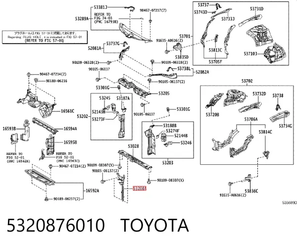  5320876010 Toyota