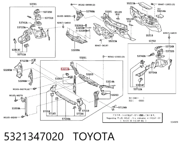  5321347020 Toyota