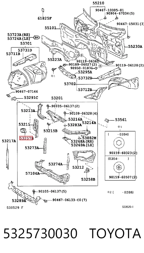  5325730030 Toyota