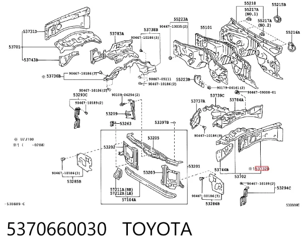  5370660030 Toyota