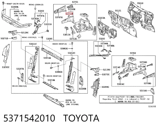 5371542010 Toyota