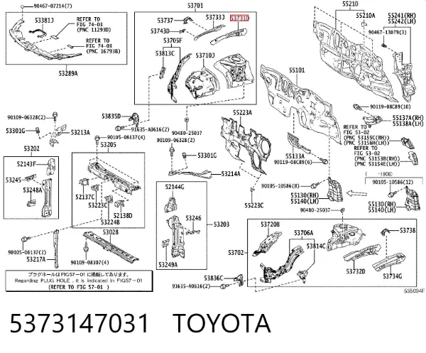  5373147031 Toyota