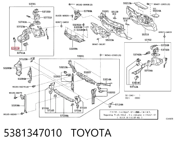  5381347010 Toyota