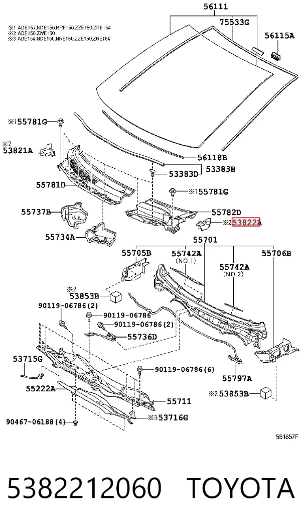  5382212060 Toyota