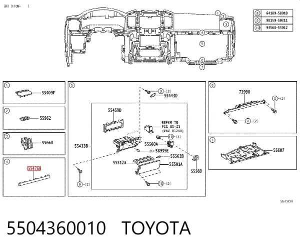  5504360010 Toyota