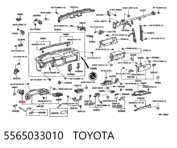  5565033010 Toyota