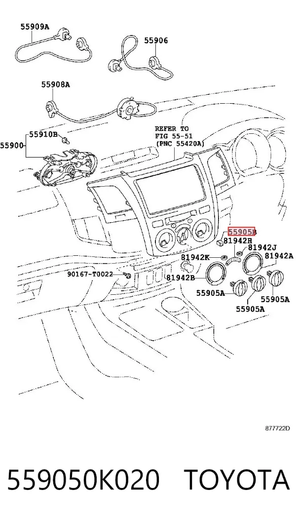  559050K020 Toyota