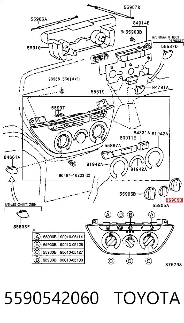  5590542060 Toyota