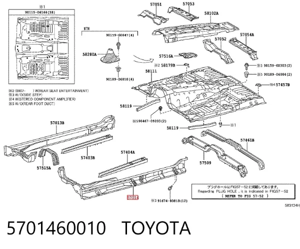  5701460010 Toyota