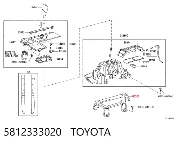  5812333020 Toyota