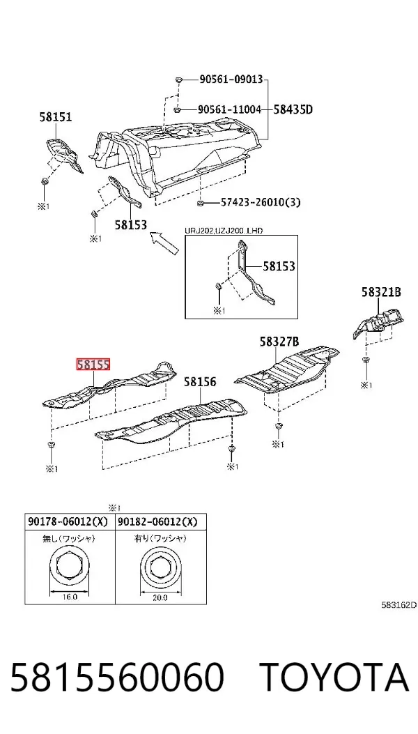  5815560060 Toyota
