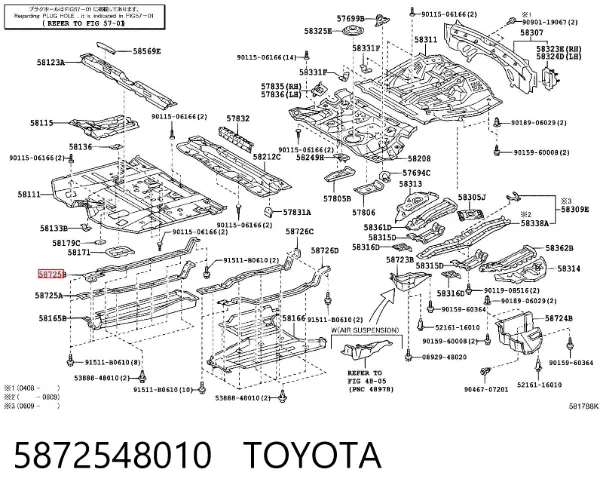 5872548010 Toyota