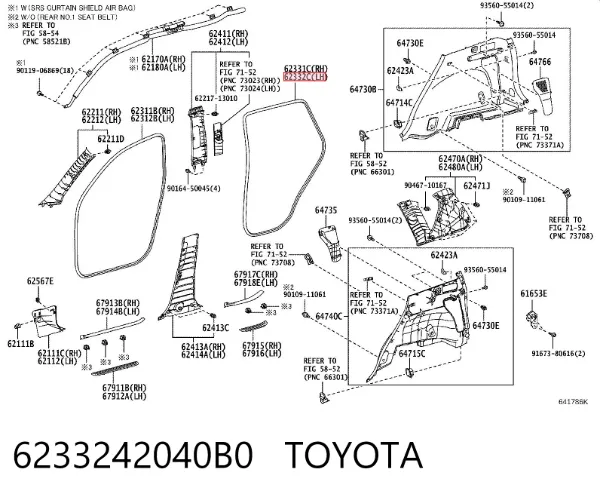  6233242040B0 Toyota