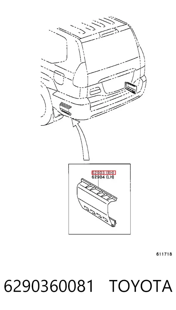  6290360081 Toyota