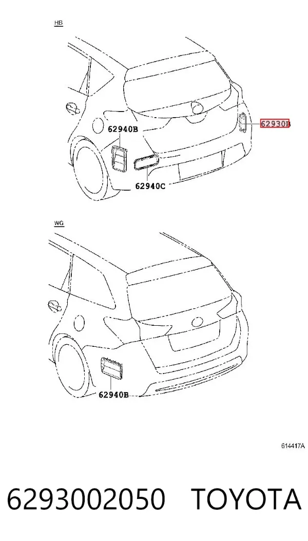  6293002050 Toyota