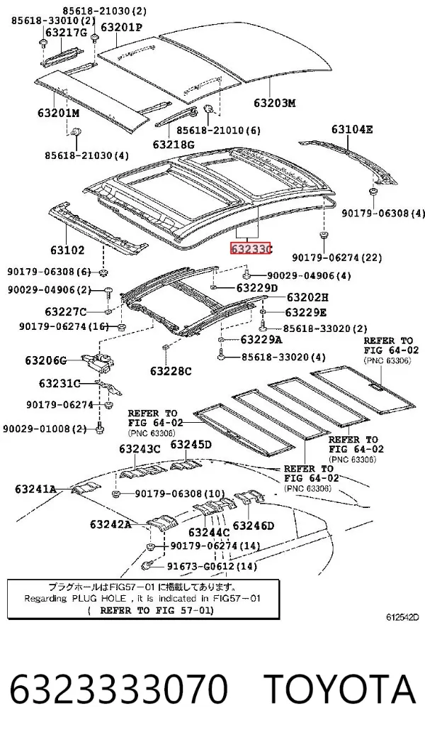  6323333070 Toyota