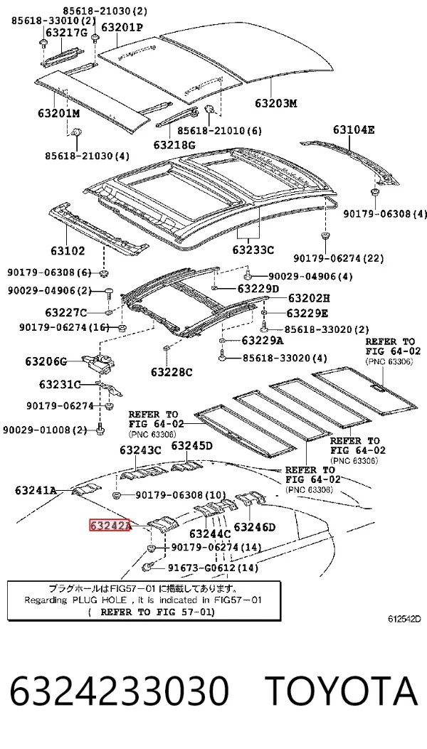  6324233030 Toyota