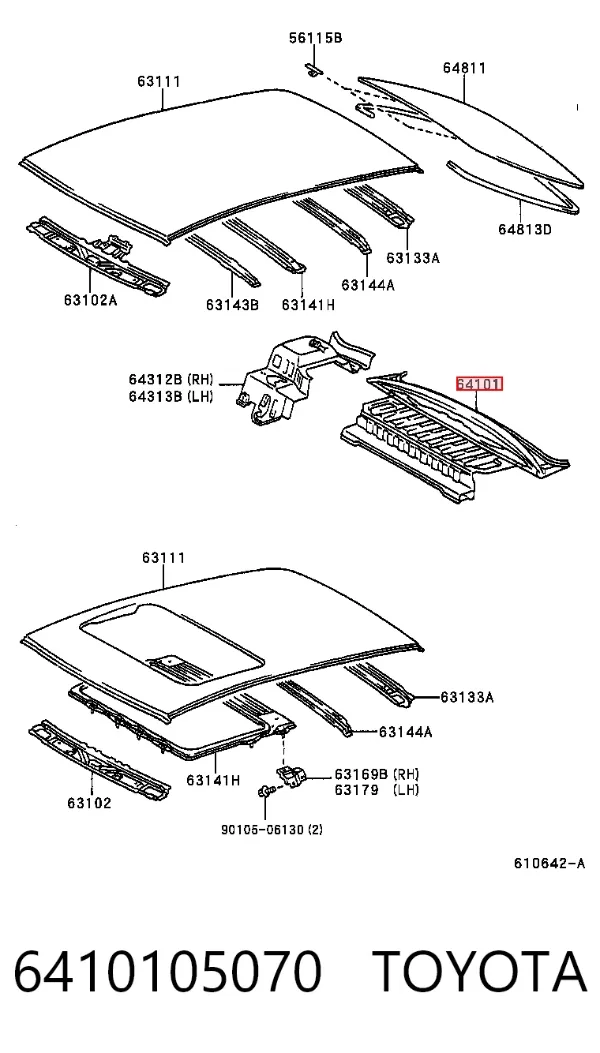  6410105070 Toyota