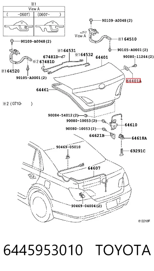  6445953010 Toyota