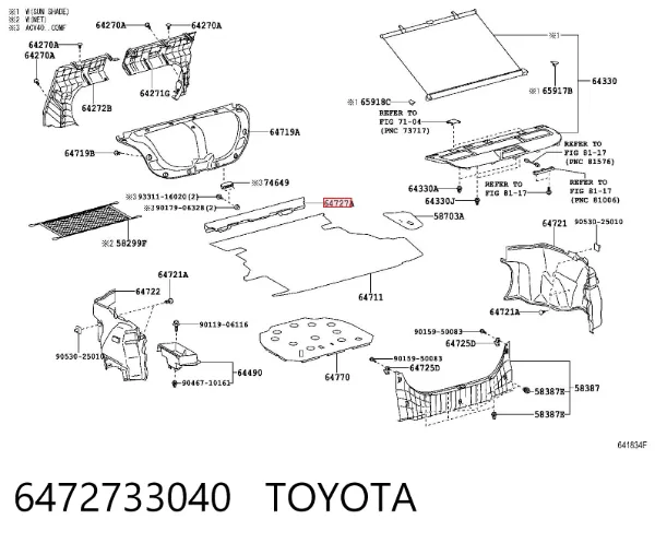  6472733040 Toyota
