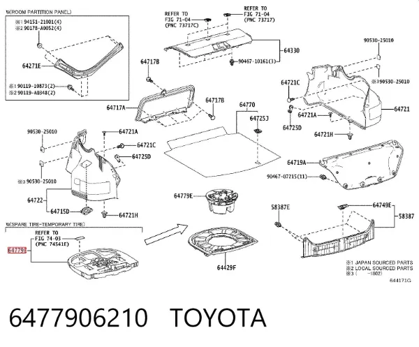  6477906210 Toyota