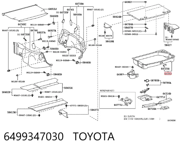  6499347030 Toyota