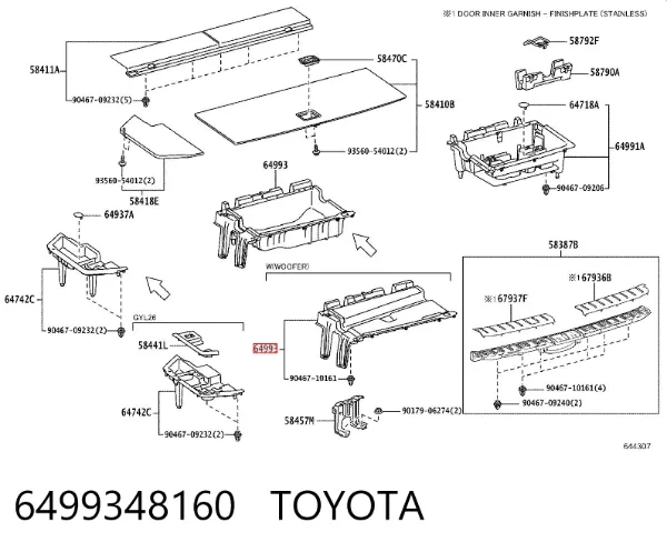  6499348160 Toyota