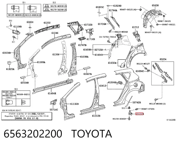  6563202200 Toyota