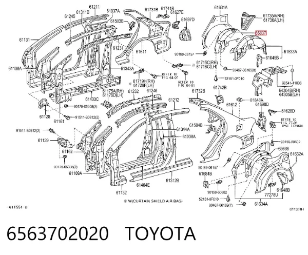  6563702020 Toyota