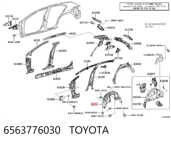  6563776030 Toyota