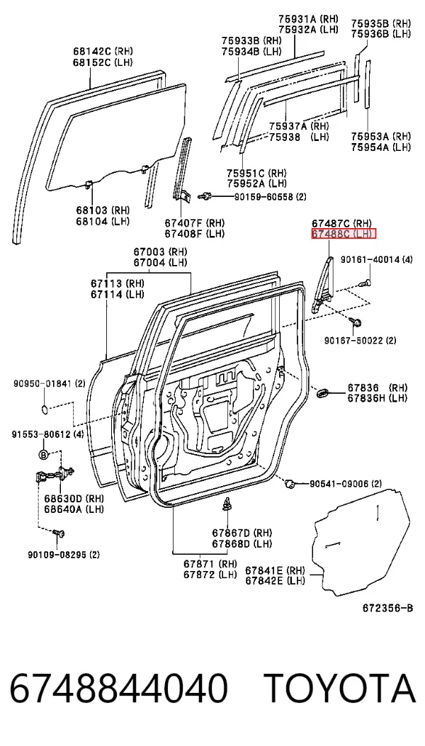  6748844040 Toyota