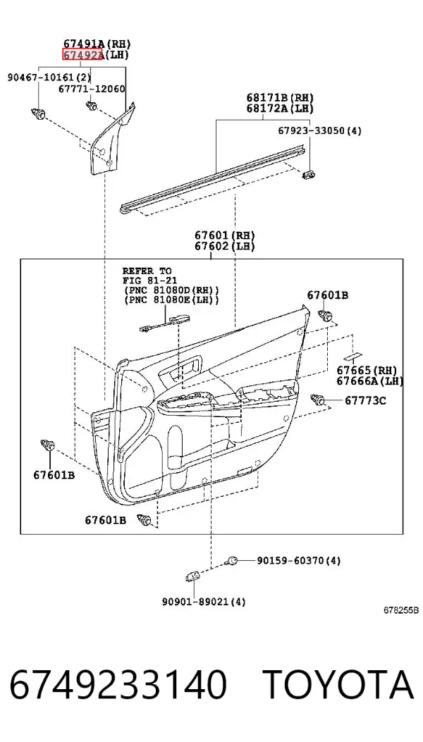 6749233140 Toyota