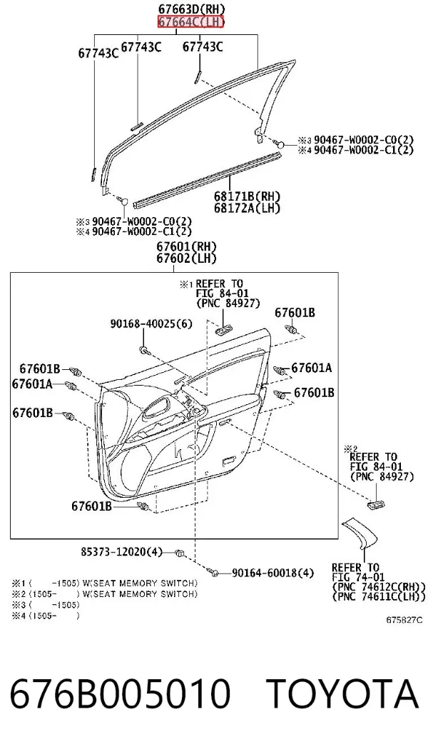  676B005010 Toyota