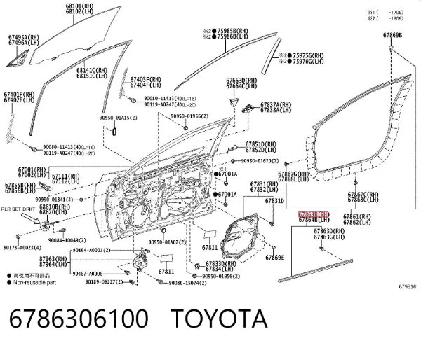  6786306100 Toyota