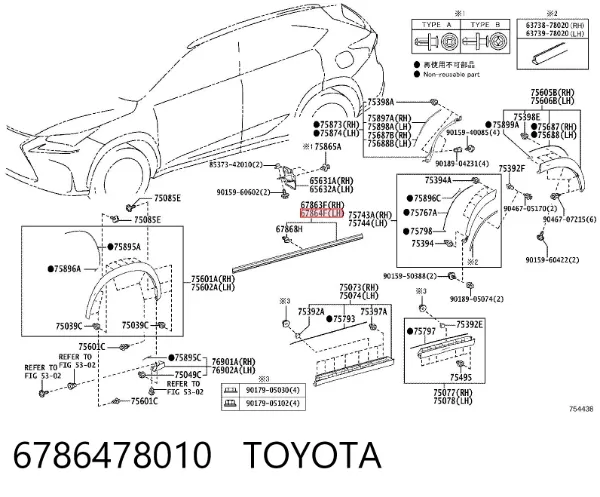  6786478010 Toyota