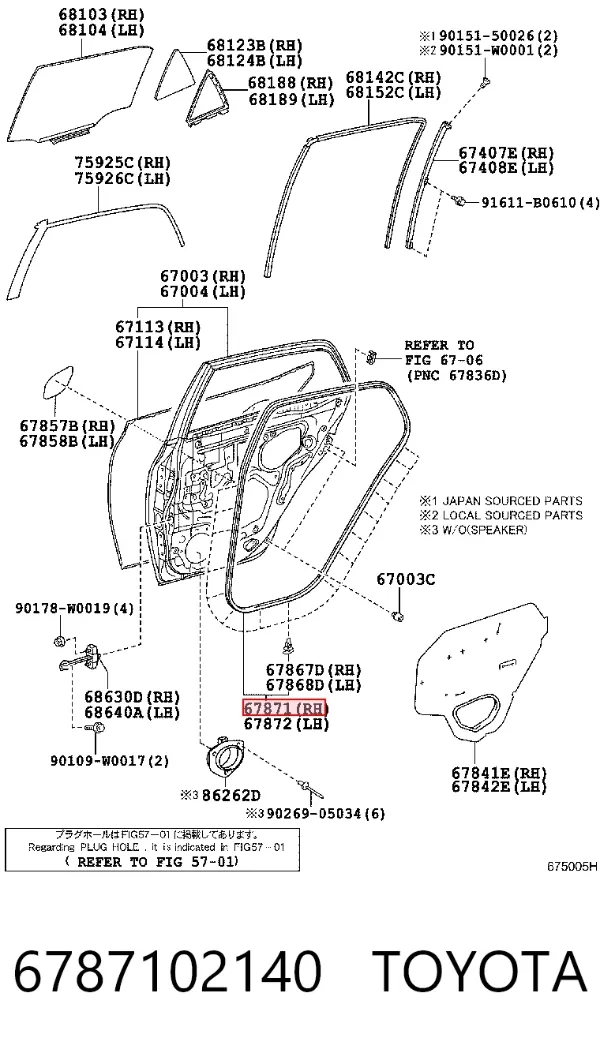  6787102140 Toyota