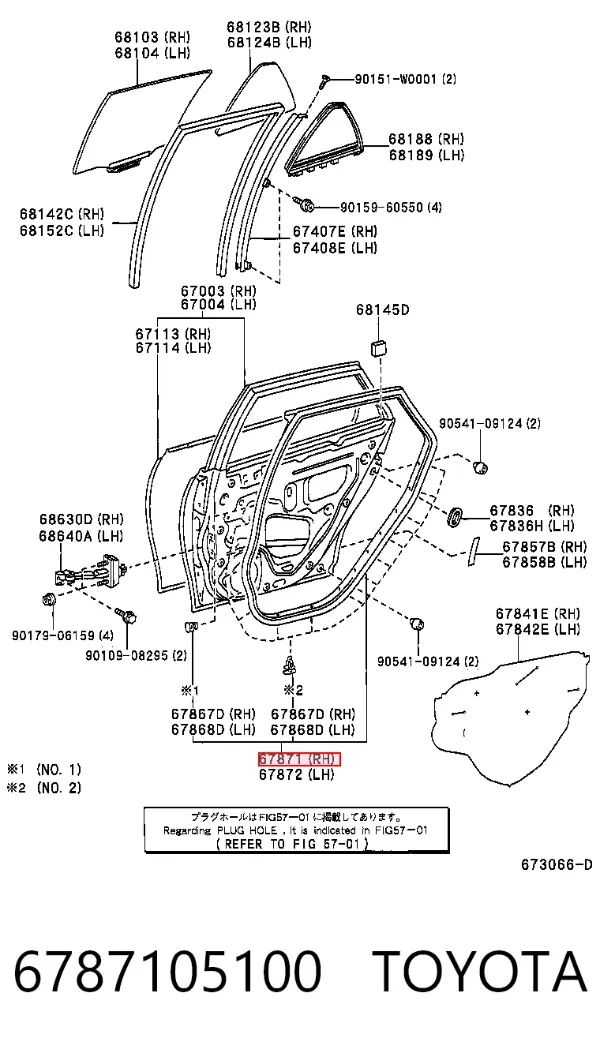  6787105100 Toyota