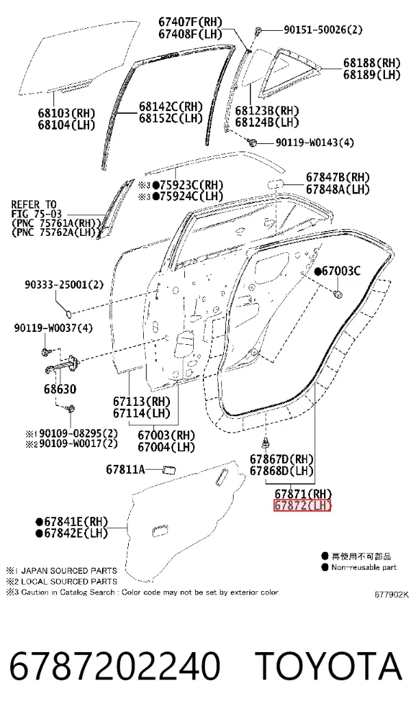  6787202240 Toyota